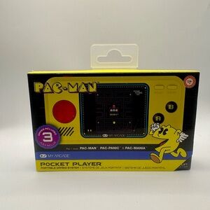 Arcade Pac-Man Handheld Console - Yellow and Black